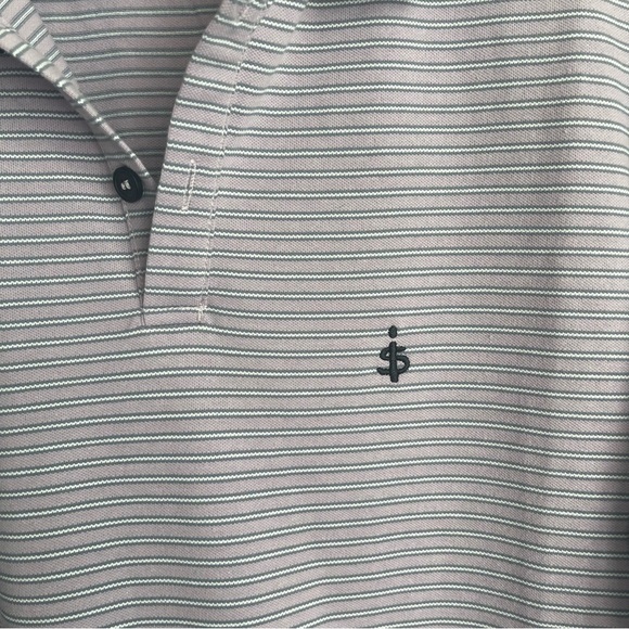 IGGY NYC Sneeze Striped Short Sleeve Cropped Fit Skateboarding Polo - Picture 4 of 5